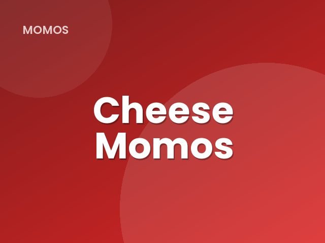Cheese Momos