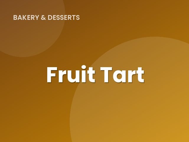 Fruit Tart